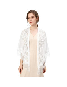 Chal Wraps para Mujeres LMVERNA Nylon Transpirable 180x75cm 2