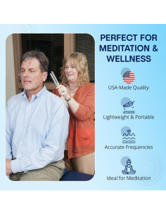 Juego de Tenores Solfeggio 9 Piezas Aluminio para Sanación 2