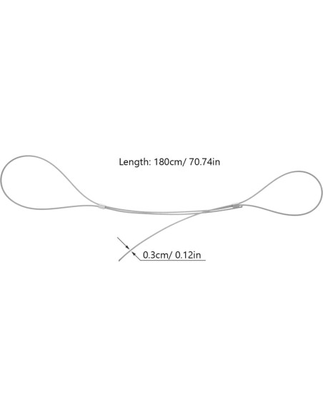 Red de Baloncesto Exterior INOOMP Cuerda 180cm Duradera