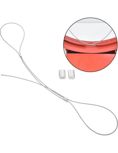 Red de Baloncesto Exterior INOOMP Cuerda 180cm Duradera