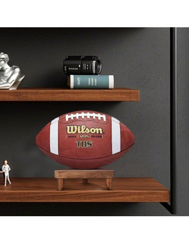 Estante para Pelotas de Madera de Nogal CRNHIGY 13.72x1.68cm