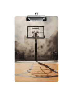 Portapapeles Acrílico BVNMT A4 Cancha de Baloncesto 31.75x21.59cm