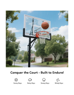 Red de Baloncesto Alta Resistencia ihandiy - 202 g, 12 Asas 2