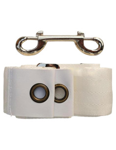 Correa de Red de Tenis Ajustable SM SunniMix 2.1m Blanca