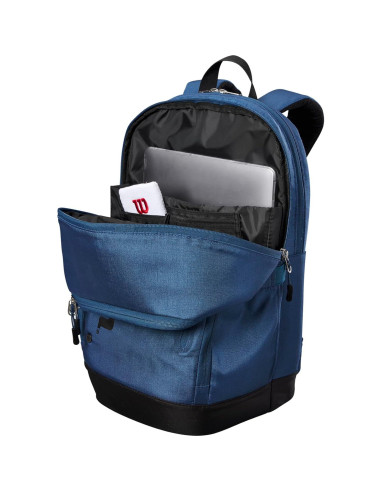 Mochila de Tenis Wilson Ultra V4 Tour - Azul, 2 Raquetas