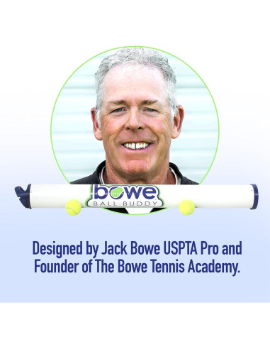Recolector de Pelotas de Tenis Bowe Ball Buddy - Capacidad 22