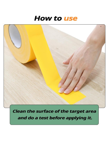 Cinta de Pickleball Antideslizante Lomccian 5.08cm x 91.44m