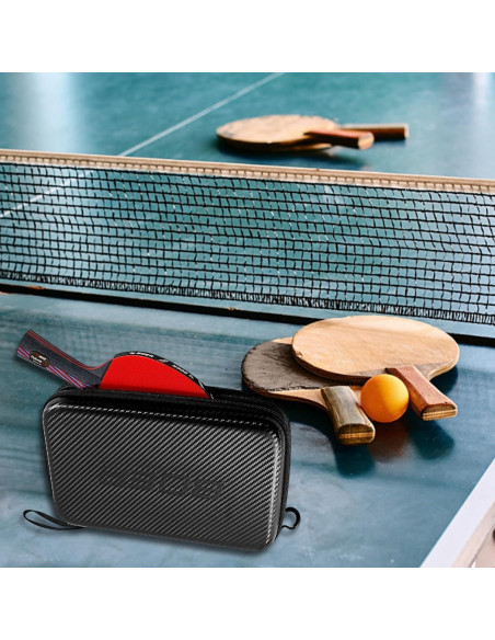 Funda Dura Impermeable para Raquetas de Tenis de Mesa Genérico