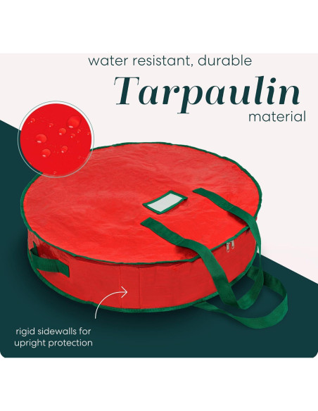 Bolsa de Almacenamiento para Corona de Navidad Handy Laundry 76.2 cm