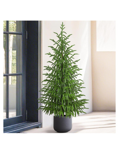 Árbol de Navidad Artificial Pino Norfolk Lifecapido 1.2m