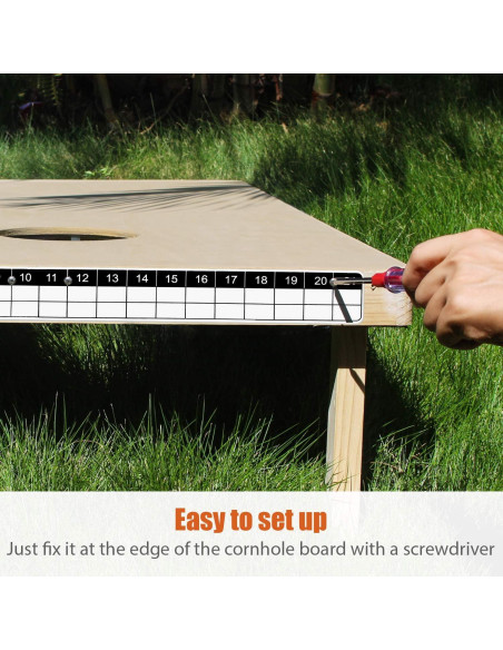 Tablero Magnético de Puntaje para Corn Hole Waybelive - Fácil Instalación