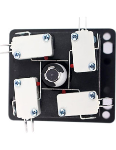 Joystick Arcade Happ Redondo 4 Vías Nylon Acero 2