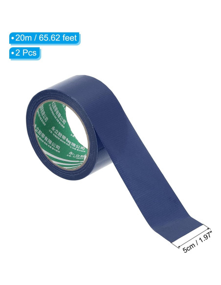 Cinta de Marcado para Cancha de Pickleball PATIKIL 5cm x 20m Azul Marino