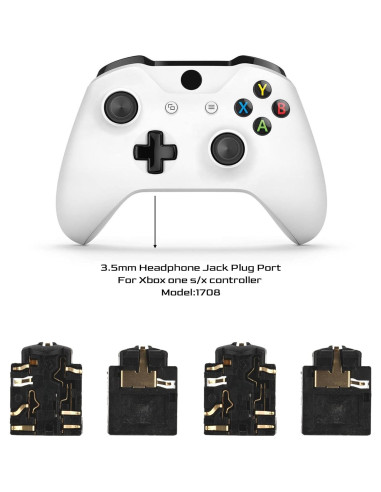 Kit Reparación Controlador Xbox One S/X Benseager ABXY Naranja