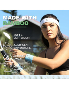 Cinta para la cabeza ajustable SAAKA - Antideslizante y transpirable 2