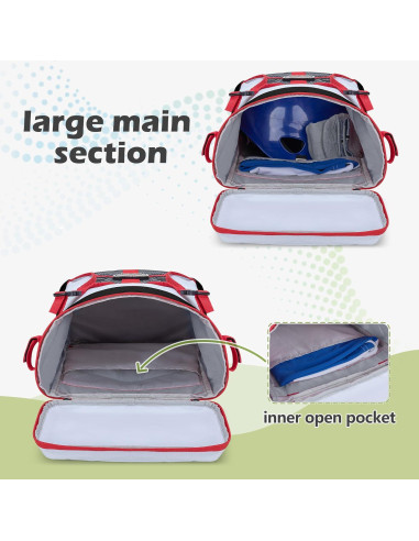 Bolsa de béisbol juvenil Smasrob Sm00101 negra con soporte