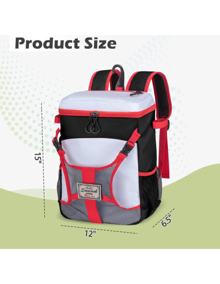 Bolsa de béisbol juvenil Smasrob Sm00101 negra con soporte