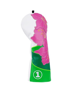 Cubierta de Driver de Golf 2thpart Azalea Rosa Verde 2