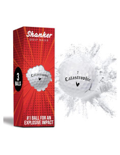 Pelotas de Golf Explosivas Shanker - Broma Divertida (Paquete de 3)
