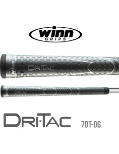 Grip de Golf Sobredimensionado Winn Dri-Tac Gris Oscuro 2