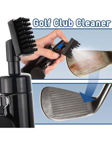 Cepillo Limpiador de Palos de Golf THE GOLFER STORE con Spray 148 ml