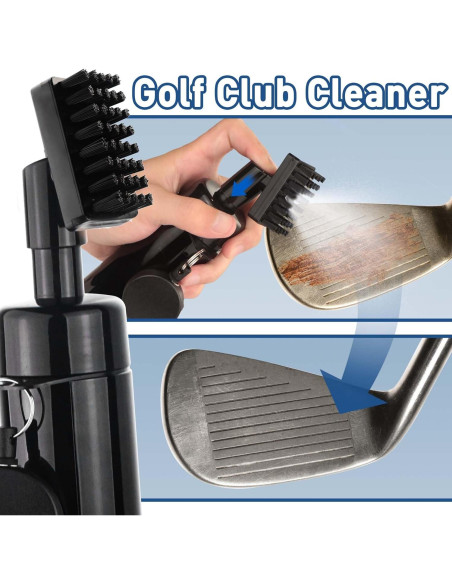 Cepillo Limpiador de Palos de Golf THE GOLFER STORE con Spray 148 ml