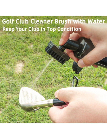 Cepillo Limpiador de Palos de Golf THE GOLFER STORE con Spray 148 ml