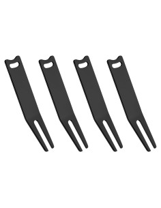 Herramienta de Reparación de Divots de Golf PATIKIL - Metal Negro