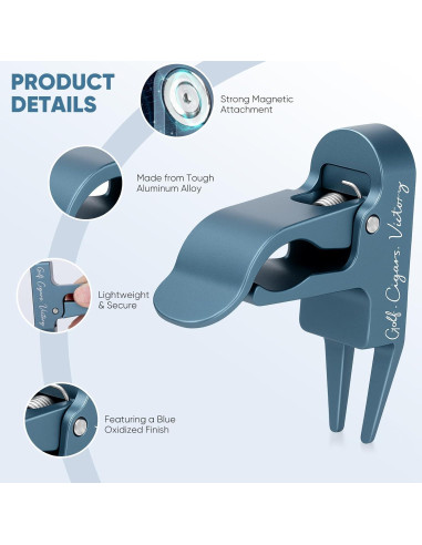 Clip Magnético para Golf Aliennana con Herramienta de Divot