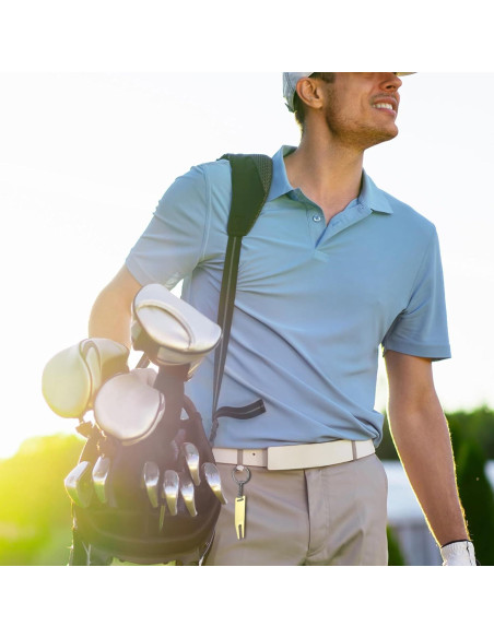 Herramienta de Reparación de Divots de Golf PATIKIL - Metal Negro