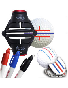 Kit de Marcadores de Pelotas de Golf Birdie79 - Triple Línea 360 2