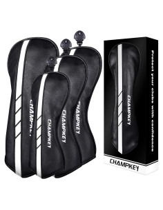 Fundas de Cabeza de Golf CHAMPKEY CK-G-GHCW-LITE-001 - 4 Piezas