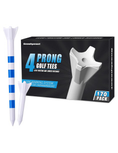 Paquete de 170 Tees de Golf Goashpeaot con 4 Puntas y Marcador