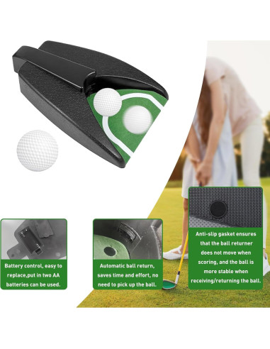 Devolvedor Automático de Pelotas de Golf QPPKII - Putt en Casa