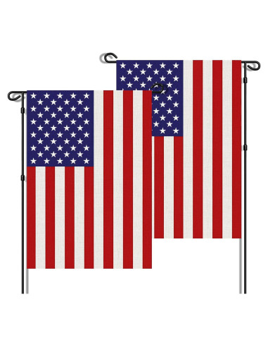 Banderas de Jardín Americanas Doble Cara URSKYTOUS 30x45 cm