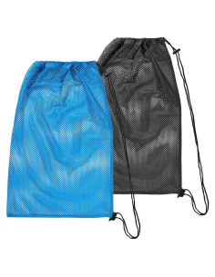 Bolsa de Malla 2 Pcs FNANJWQ 48x68 cm para Buceo y Natación
