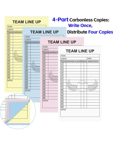 30 Tarjetas de Alineación de Béisbol Archerest 11.5x20 cm