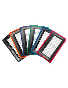 Brazaletes de Juego de Fútbol AUGELUX Juvenil 6-Pack Multicolor