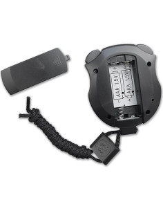 Cronómetro Digital Travelwey Negro, Pantalla Grande, Pilas AAA 2