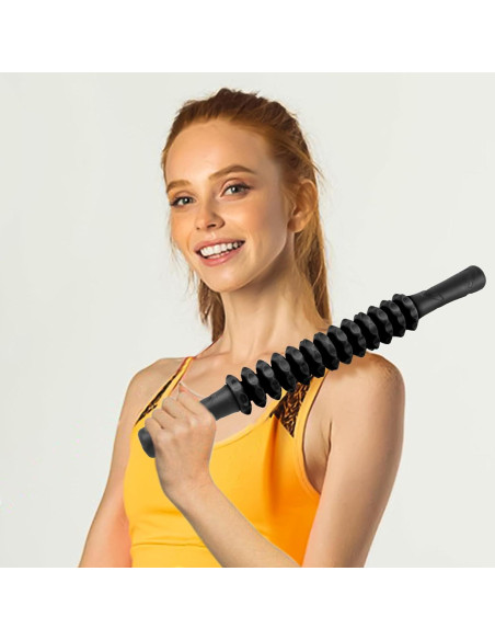 Bastón de Rodillo Muscular Kora 42cm para Masaje Profundo