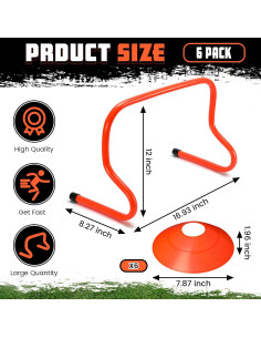 6 Saltos de Agilidad y Velocidad Gemscream para Entrenamiento 2