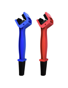 Limpiador de cadena de bicicleta WEFOO - 2 cepillos multiusos