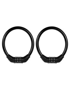 Cable de Candado para Bicicleta KOCNYDEY 2 Piezas 40.64 cm