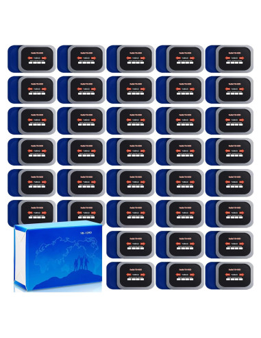 Kit de Parches para Neumáticos Tallew 60 Pcs 6.5x8 cm