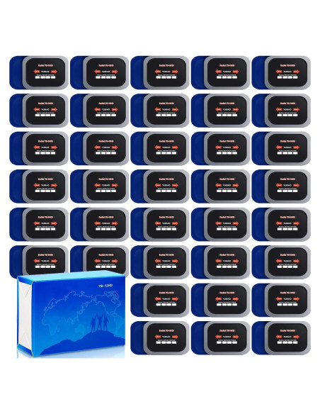 Kit de Parches para Neumáticos Tallew 60 Pcs 6.5x8 cm