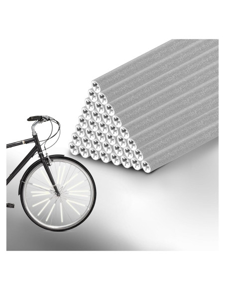 36 Cubiertas Reflectantes para Radios de Bicicleta InnoHHustle