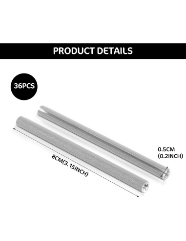 36 Cubiertas Reflectantes para Radios de Bicicleta InnoHHustle