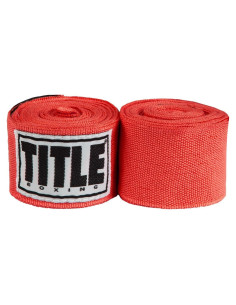 Envolturas de Mano Elásticas Title Boxing Rojas 457 cm
