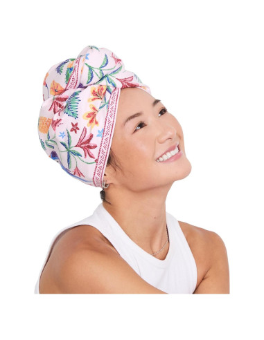 Toalla para el Cabello Dock & Bay - Súper Absorbente - Paraíso Rosa