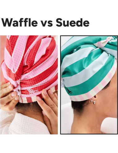 Toalla para el Cabello Dock & Bay - Súper Absorbente - Paraíso Rosa